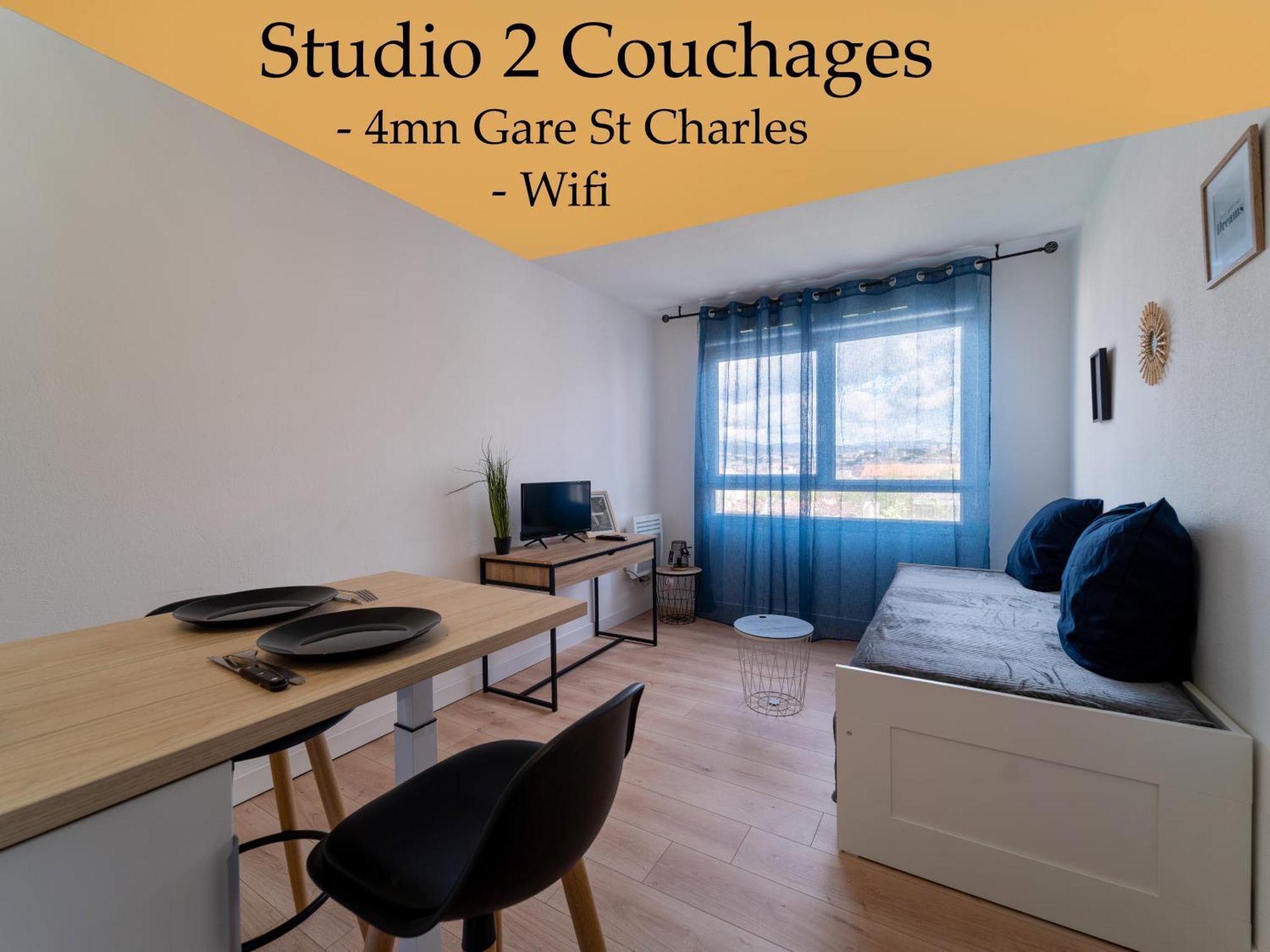 Appartement Tout Equipe A 6Min De La Gare St Charles Marseille Exterior photo