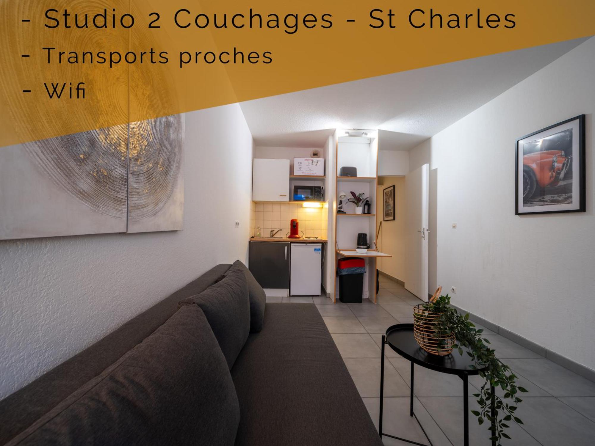 Appartement Tout Equipe A 6Min De La Gare St Charles Marseille Exterior photo